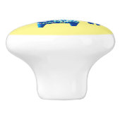 スウェーデン馬セラミックノブ セラミックノブ (側面)