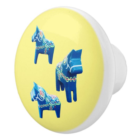 スウェーデン馬セラミックノブ セラミックノブ (右)