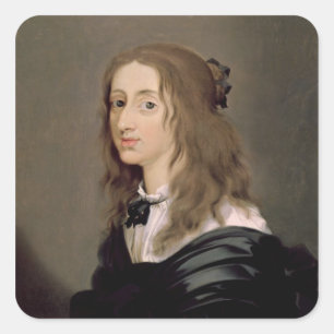 スウェーデン1652年のクリスティーナ女王 スクエアシール