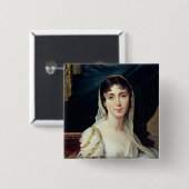 スウェーデン1807年のデジレーのサルビアの女王 缶バッジ (正面&裏面)