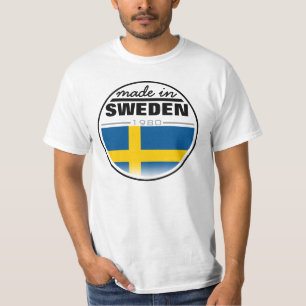 … "スウェーデン"で作られる Tシャツ
