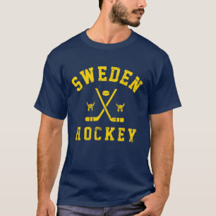 スウェーデン アイスホッケー Tシャツ