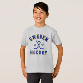 スウェーデン アイスホッケー Tシャツ (正面フル)