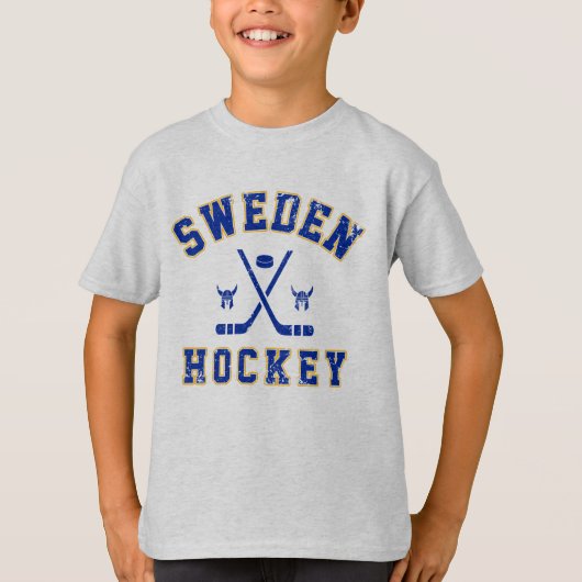 スウェーデン アイスホッケー Tシャツ (正面)