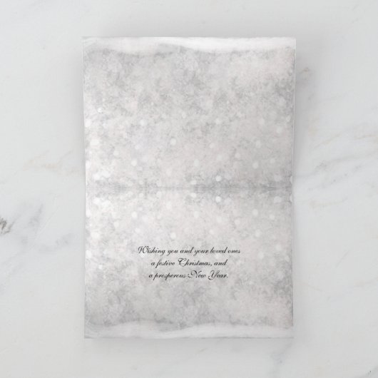 スウェーデン·ウッドランドの雪上スキーをするのは神のお母さモダンんだ シーズンカード (内部)