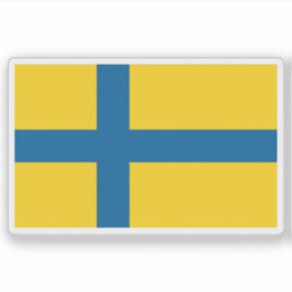 スウェーデン、オステルゴートランド州旗 シール