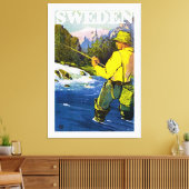 スウェーデン キャンバスプリント (インサイチュ (リビング))