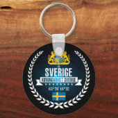スウェーデン キーホルダー (正面)