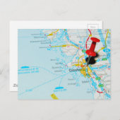 スウェーデン、ゲテボー、ゴテンブルク ポストカード (正面/裏面)