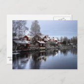 スウェーデン,サンドボーン ポストカード (正面/裏面)