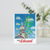 スウェーデン，シティタワー，レクサンド ポストカード (スタンド正面)