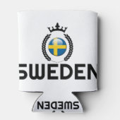 スウェーデン、スウェーデン国旗、スウェーデン国、スウェーデン国旗、 缶クーラー (裏面)