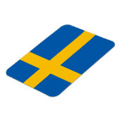 スウェーデン – スウェーデン国旗 マグネット (左側)