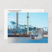 スウェーデン,ストックホルム,グロナ・ルンド遊園地 ポストカード (正面/裏面)