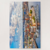 スウェーデン，ストックホルム ジグソーパズル (縦)