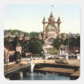 スウェーデン,ストックホルム スクエアシール (正面)