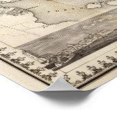 スウェーデン，ストックホルム ポスター (角)