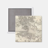 スウェーデン,ストックホルム マグネット (正面/裏面)
