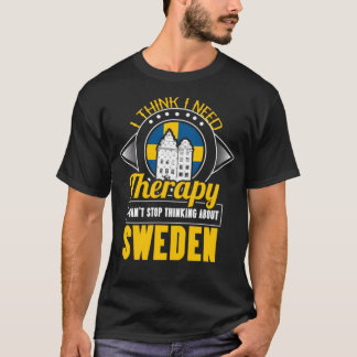 スウェーデン ストックホルム ヨーロッパ セラピー Tシャツ