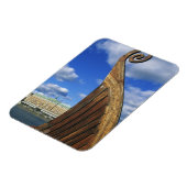 スウェーデン、ストックホルム、港、ガムラスタンから マグネット (左側)