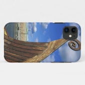 スウェーデン、ストックホルム、港、ガムラスタンから Case-Mate iPhoneケース (裏面(横))