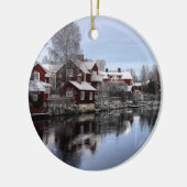 スウェーデン,スンドボーン セラミックオーナメント (左)