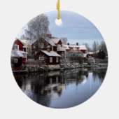 スウェーデン,スンドボーン セラミックオーナメント (裏面)