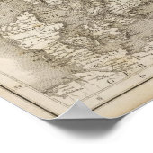 スウェーデン、デンマーク、ノルウェー ポスター (角)