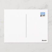 スウェーデン,トロサ川 ポストカード (裏面)