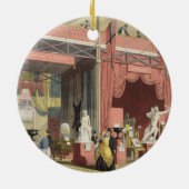 スウェーデン、ノルウェーおよびデンマークセクションの眺めの セラミックオーナメント (裏面)