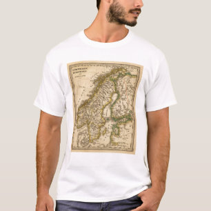 スウェーデン、ノルウェーおよびフィンランド Tシャツ