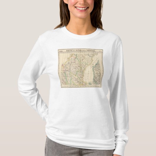スウェーデン、ノルウェーヨーロッパ4 Tシャツ (正面)