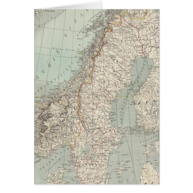 スウェーデン、ノルウェー、デンマーク2 (正面)