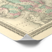 スウェーデン、ノルウェー、デンマーク2 ポスター (角)