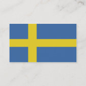 スウェーデン-ビジネス 名刺 (裏面)