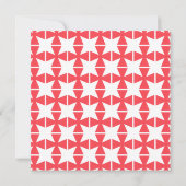 スウェーデン・フリーメイソン十字 招待状 (裏面)