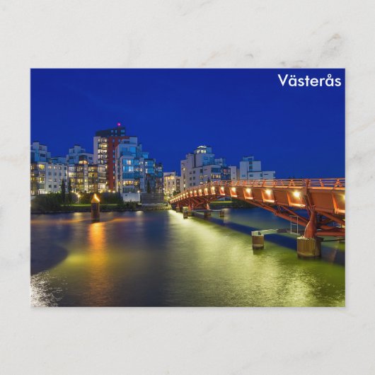 スウェーデン,ベステロス ポストカード (正面)