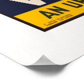 スウェーデン ポスター (角)