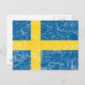 スウェーデン ポストカード (正面/裏面)