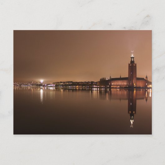 スウェーデン ポストカード (正面)