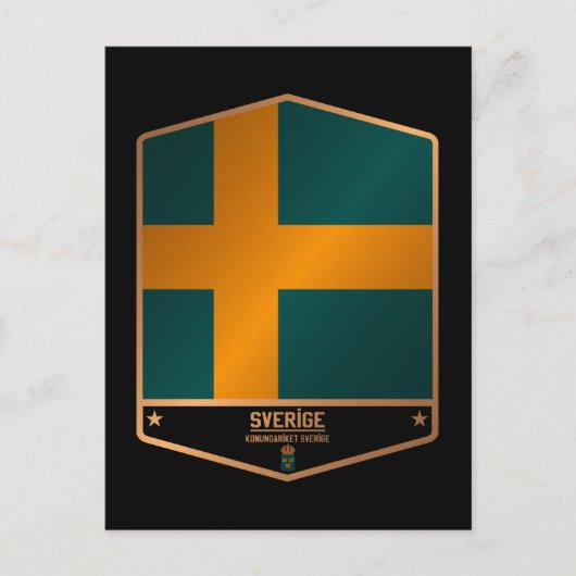 スウェーデン ポストカード (正面)