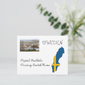 スウェーデン ポストカード (スタンド正面)