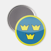 スウェーデン マグネット (正面/裏面)