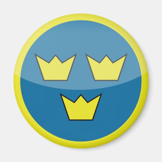 スウェーデン マグネット (正面)