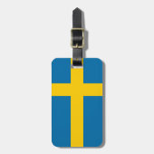 スウェーデン ラゲッジタグ (正面縦)