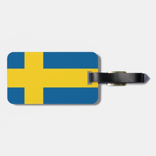 スウェーデン ラゲッジタグ (裏面横)