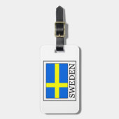 スウェーデン ラゲッジタグ (正面縦)