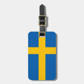 スウェーデン ラゲッジタグ (正面縦)