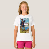 スウェーデン~ラッランド Tシャツ (正面フル)