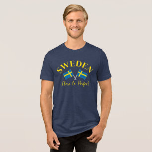 スウェーデン – 完璧に近い トライブレンドTシャツ